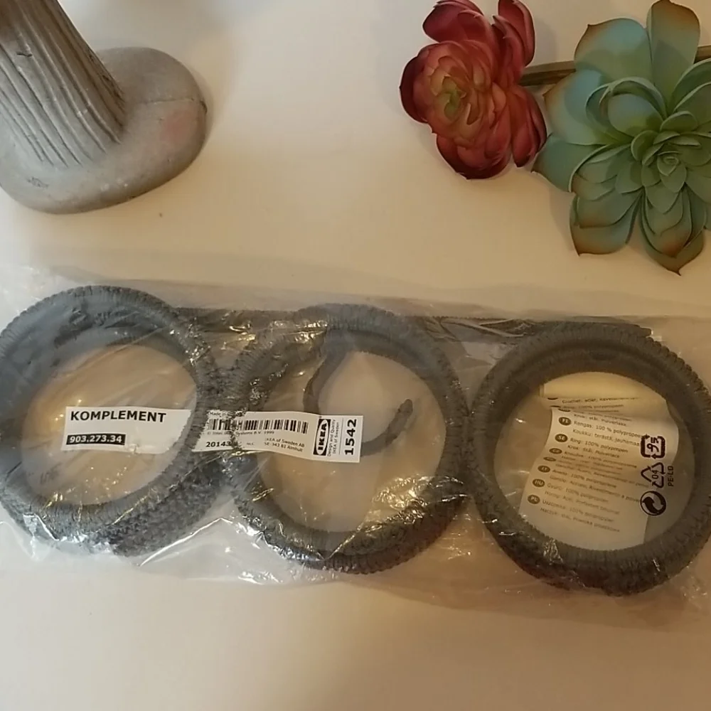 IKEA Grey Woven Ring Hanger